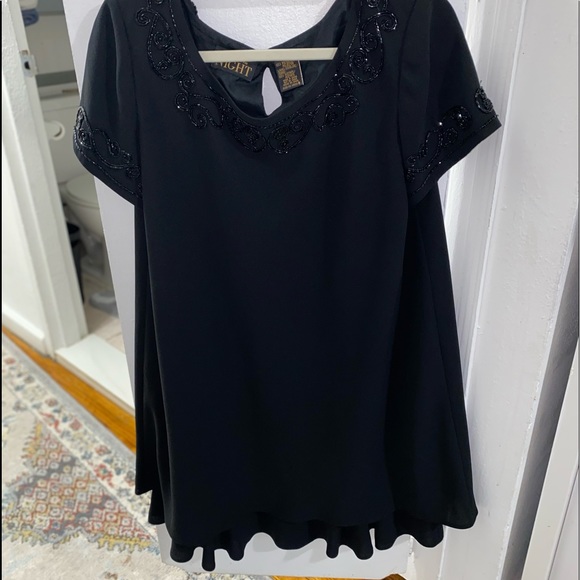 Black dress size 12 - Picture 2 of 6